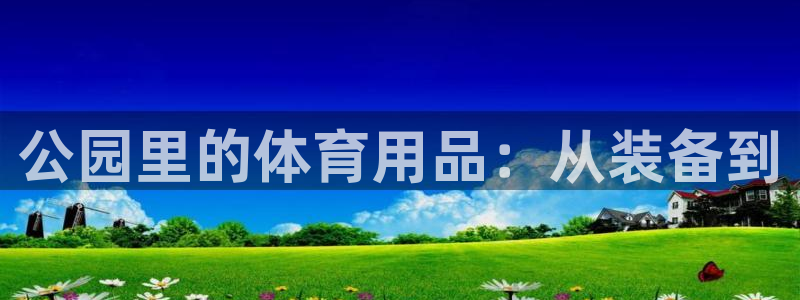 yy易游体育官方正版app娱乐首页官网下载:公园里的体育用品
